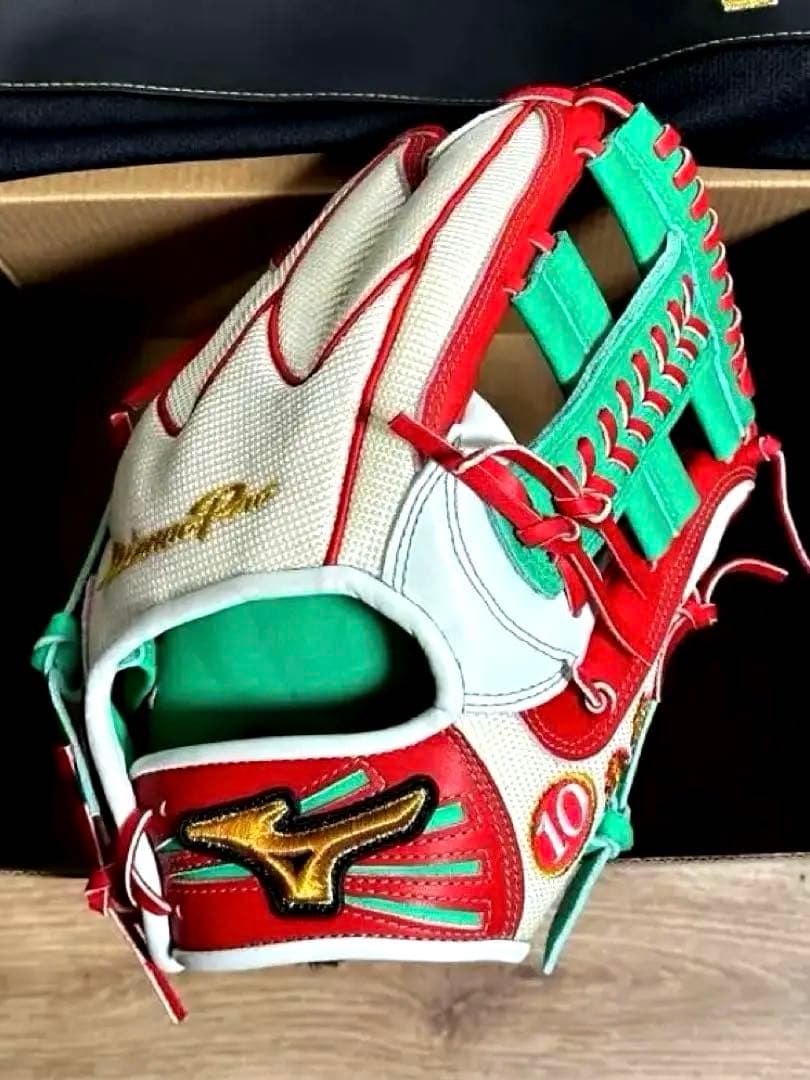 《軟式／オーダーグローブ》ミズノプロ Mizuno Pro 坂本勇人 実使用なし