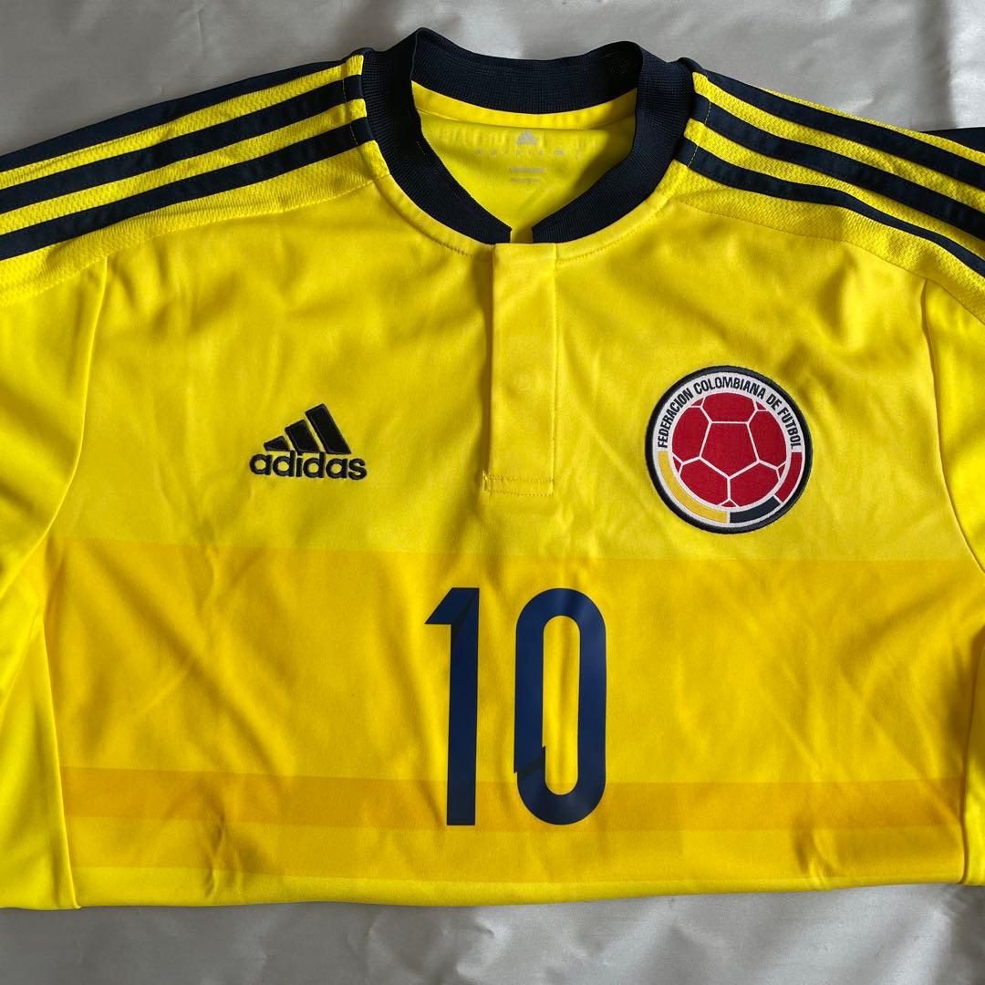 adidas サッカーシャツ ハメス10