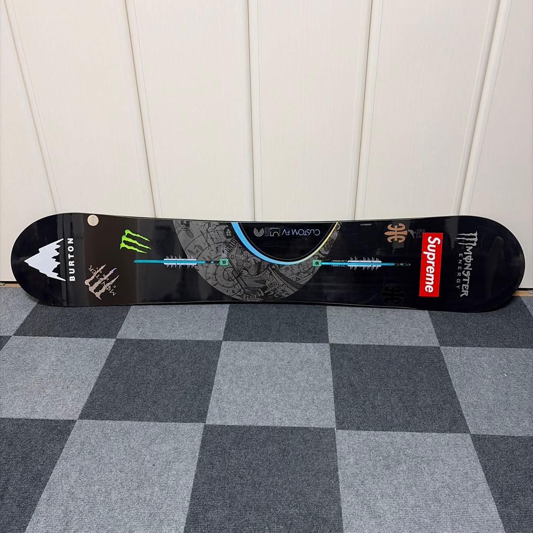 Burton スノーボード モンスターエナジー×シュプリームステッカー付き
