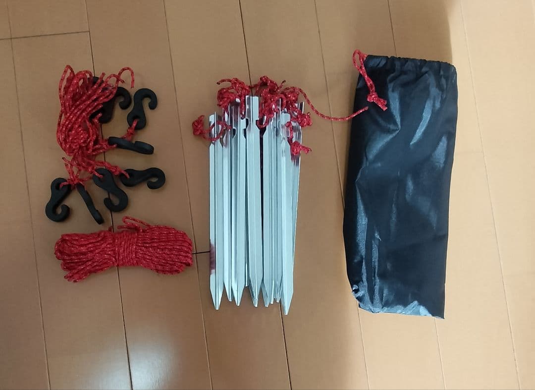 ★MCETO ワンポールテント 3-4人用 軽量 スカート 煙突穴　ガード付！