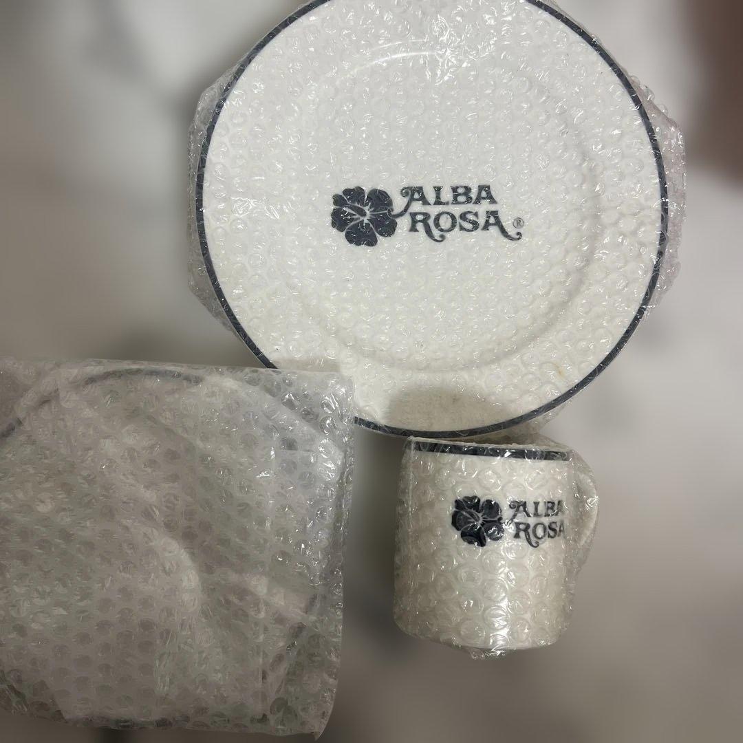 ALBA ROSA 食器セット ホワイト
