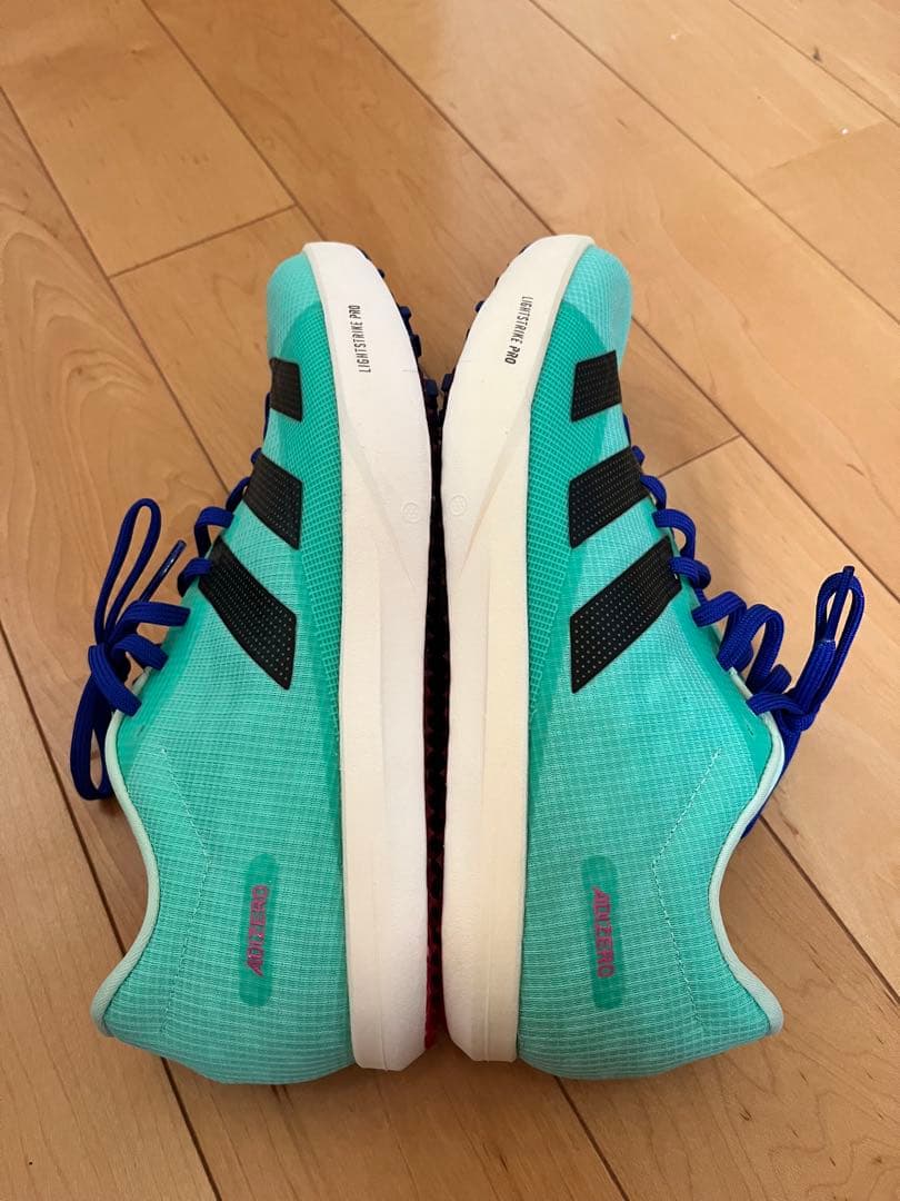 adidas adizero LJ スパイクシューズ 28.0cm ピンあり