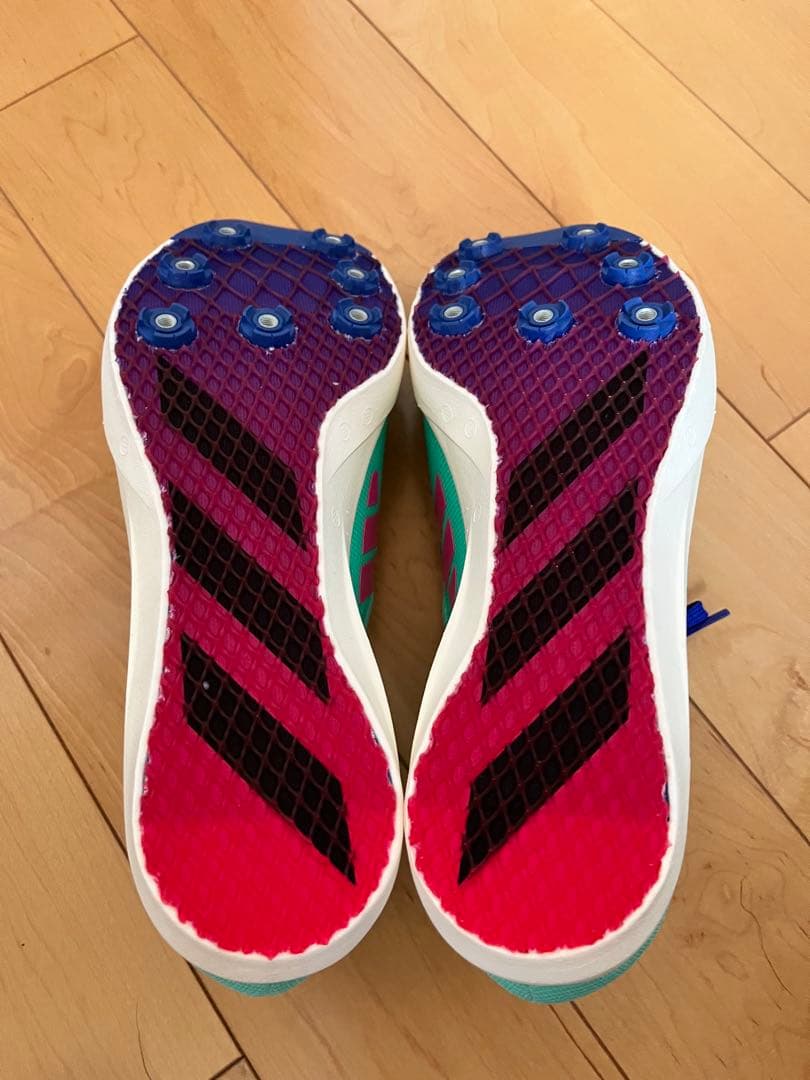 adidas adizero LJ スパイクシューズ 28.0cm ピンあり