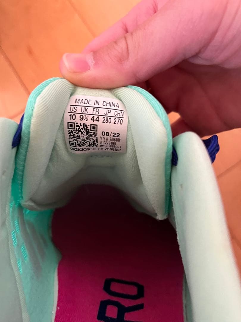 adidas adizero LJ スパイクシューズ 28.0cm ピンあり