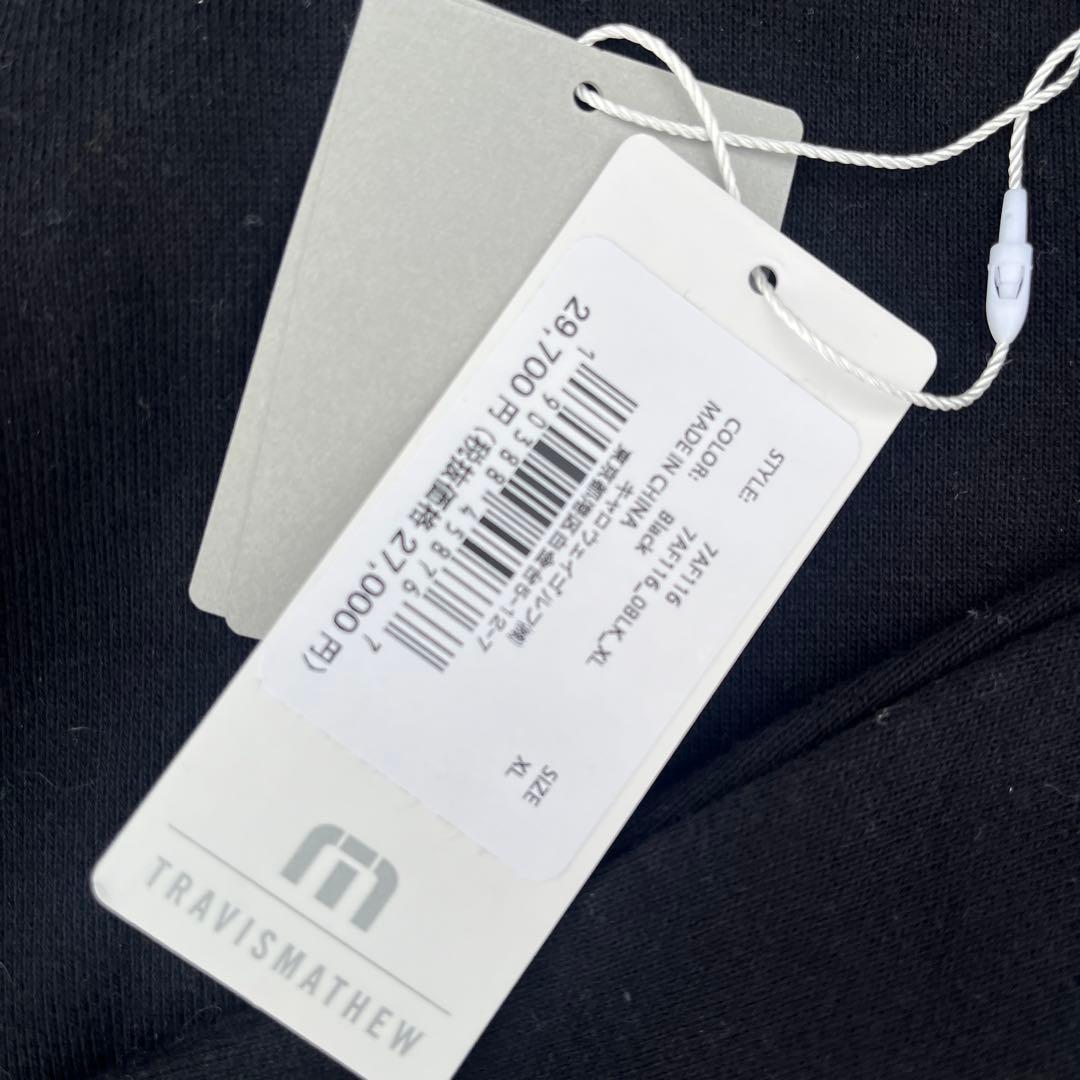 新品未使用・メンズゴルフウェア・パーカー・TRAVISMATHEW