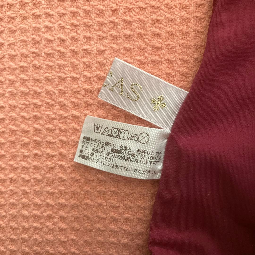 シルフィーヌ sylphynes 刺繍 バレエレオタード 長袖 ボルドー 38