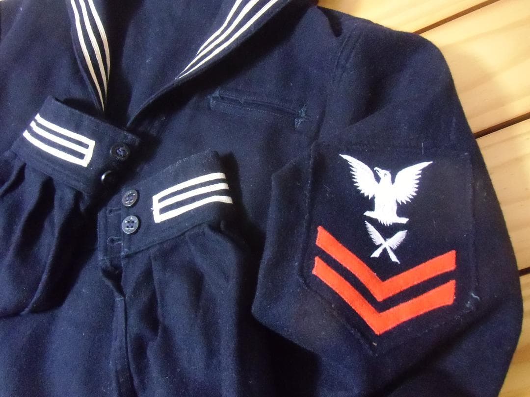 ★１９４０年代＊アメリカ軍＊海軍＊水兵/セーラー服（実物）