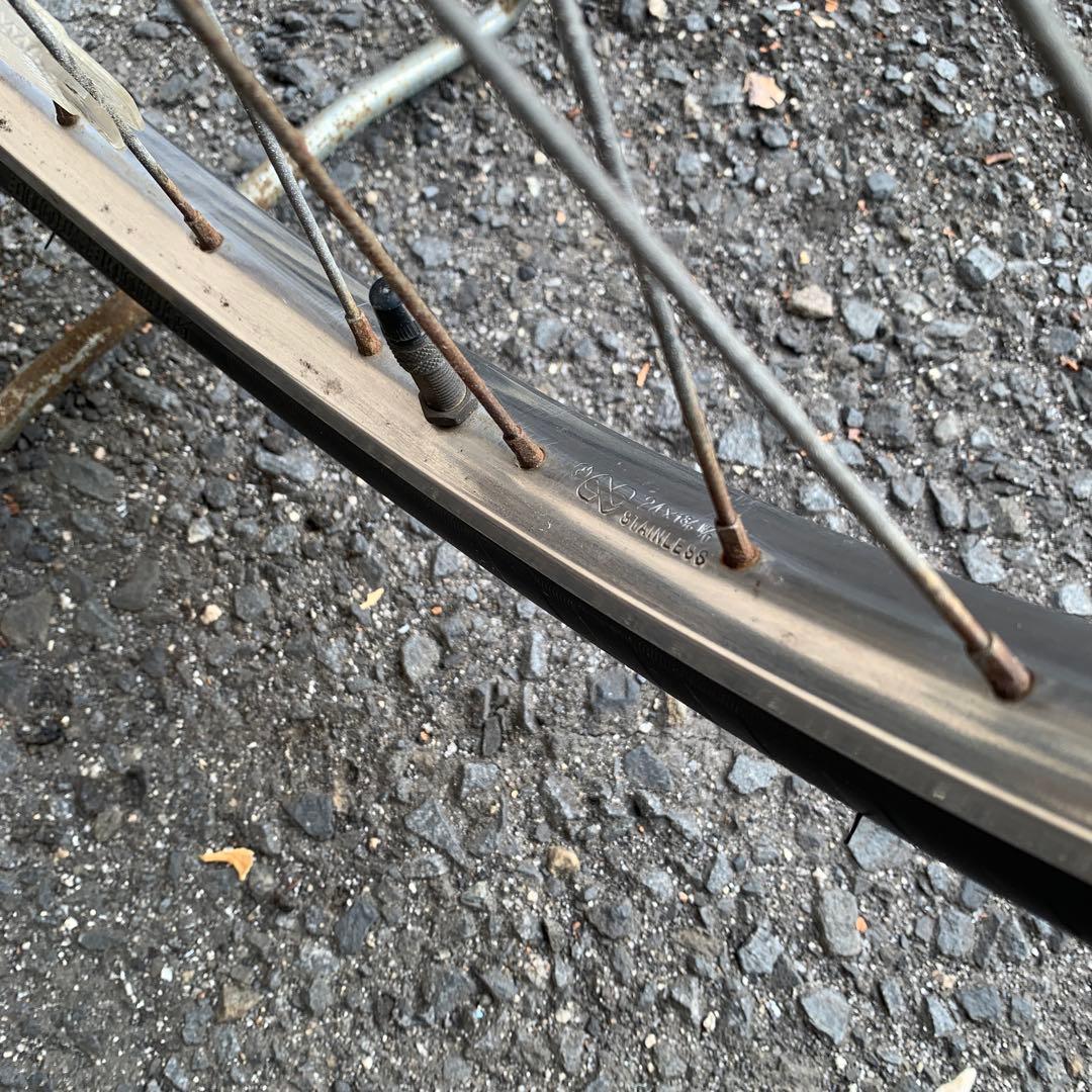 BRIDGESTONE シティサイクル ピンク バスケット付き
