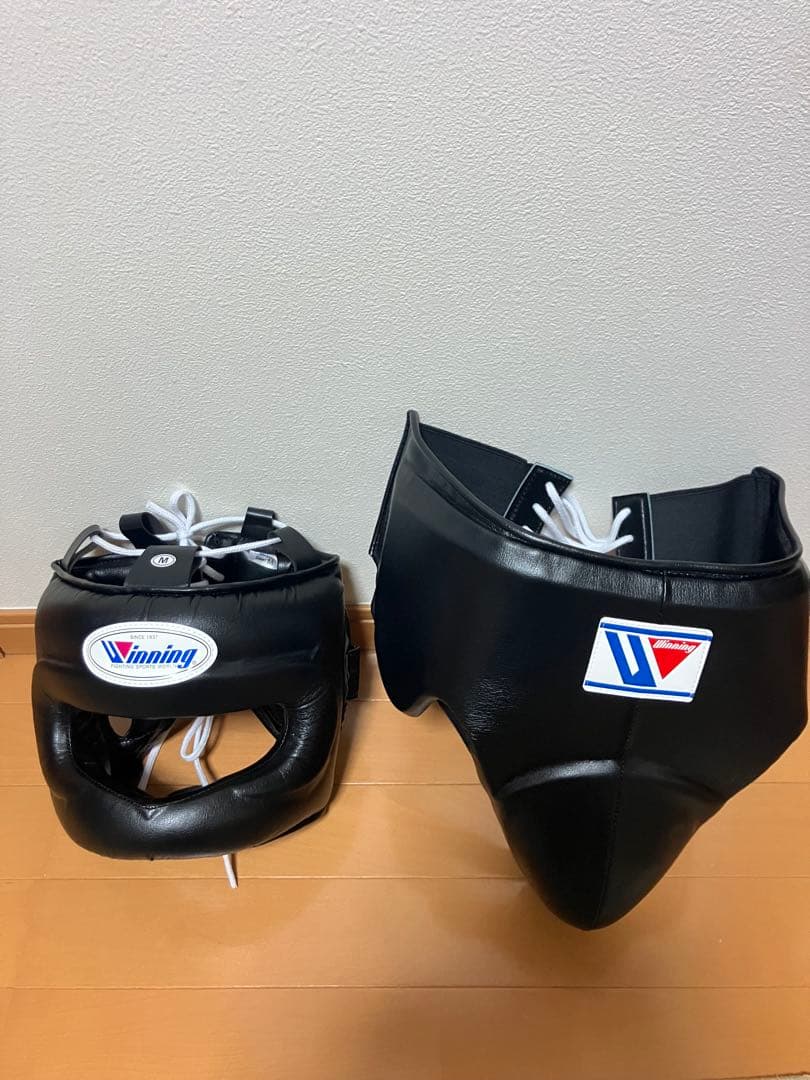 新品Winningヘッドギア フルフェイスタイプ winningカップ　M