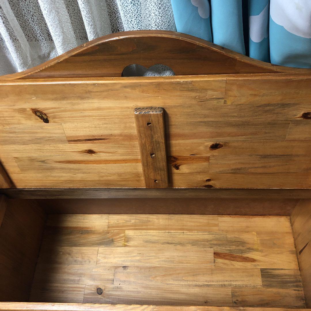 enfant アンファン　家具　ハートベンチ　収納
