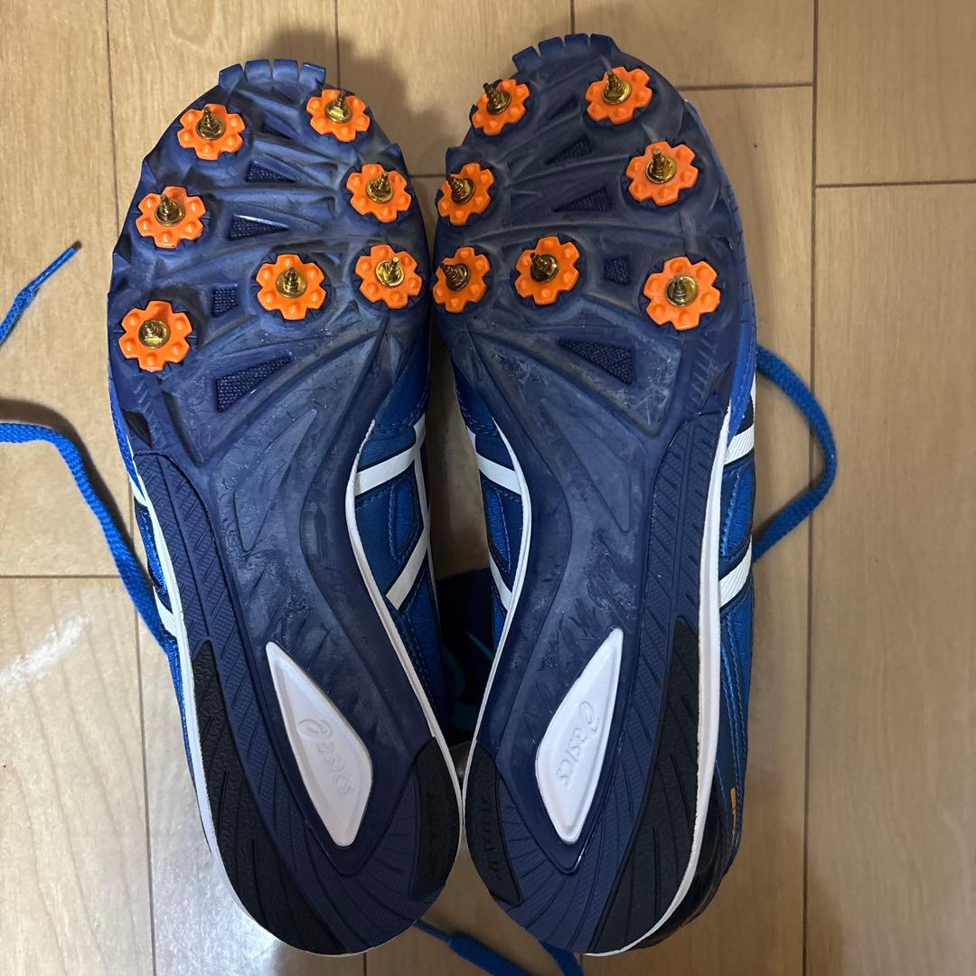 asics陸上競技用スパイク25センチ