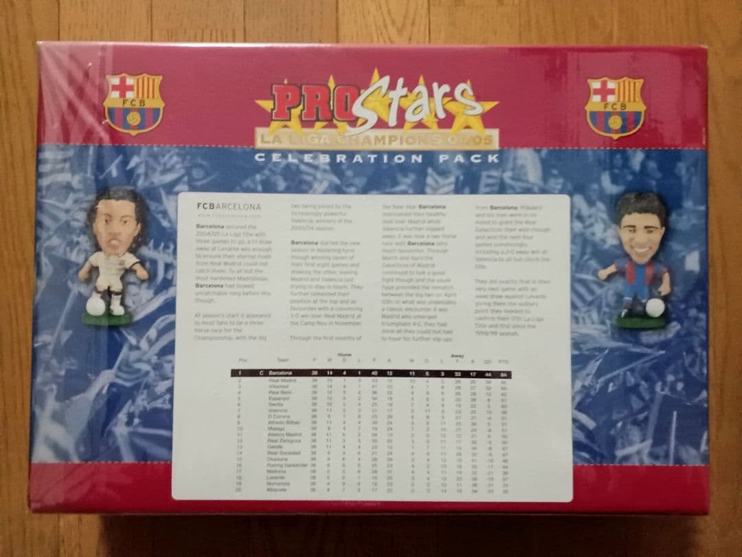 FCバルセロナ Pro Stars 04/05 セレブレーションパック