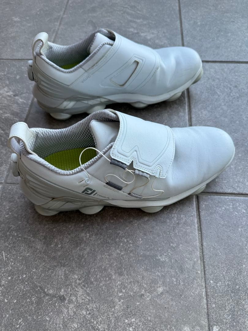 FootJoy 男性用ゴルフシューズ ホワイト27cm