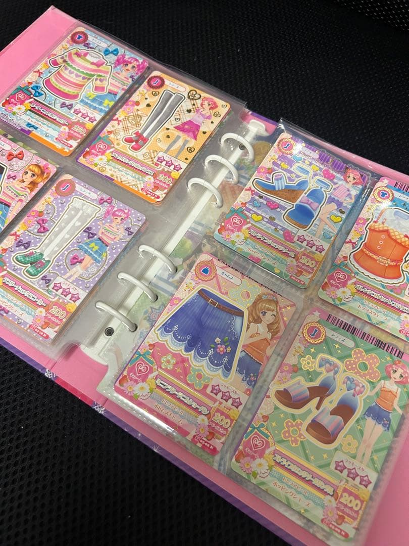 アイカツ まとめ売り 88枚 バインダー付き 23コーデ