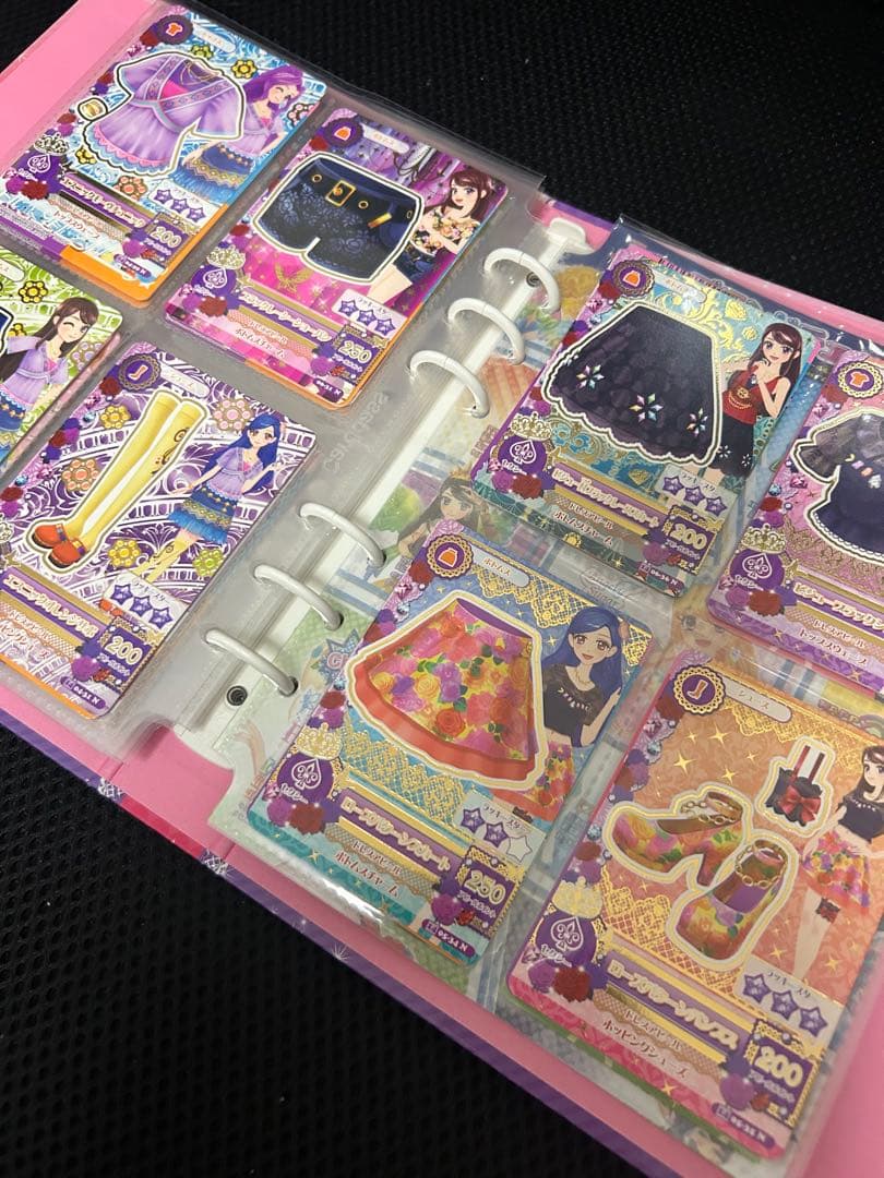 アイカツ まとめ売り 88枚 バインダー付き 23コーデ
