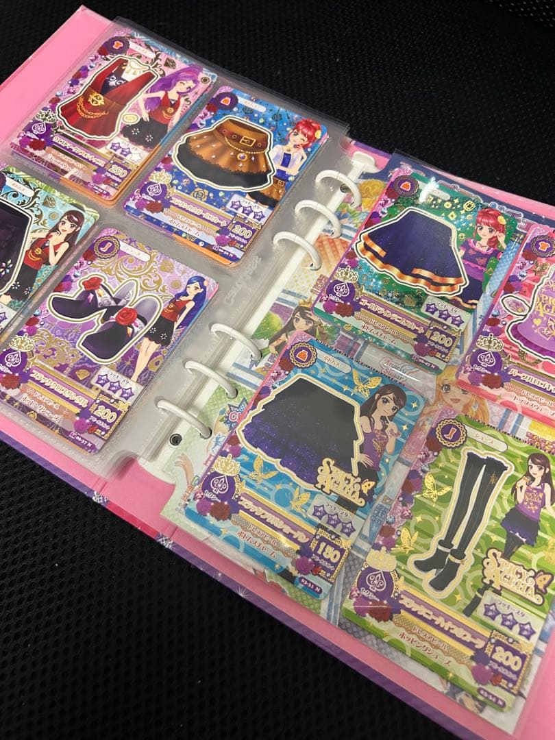 アイカツ まとめ売り 88枚 バインダー付き 23コーデ