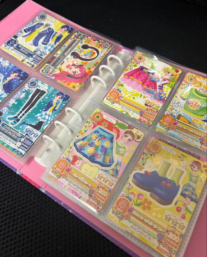 アイカツ まとめ売り 88枚 バインダー付き 23コーデ