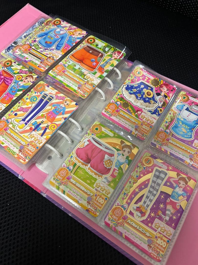 アイカツ まとめ売り 88枚 バインダー付き 23コーデ