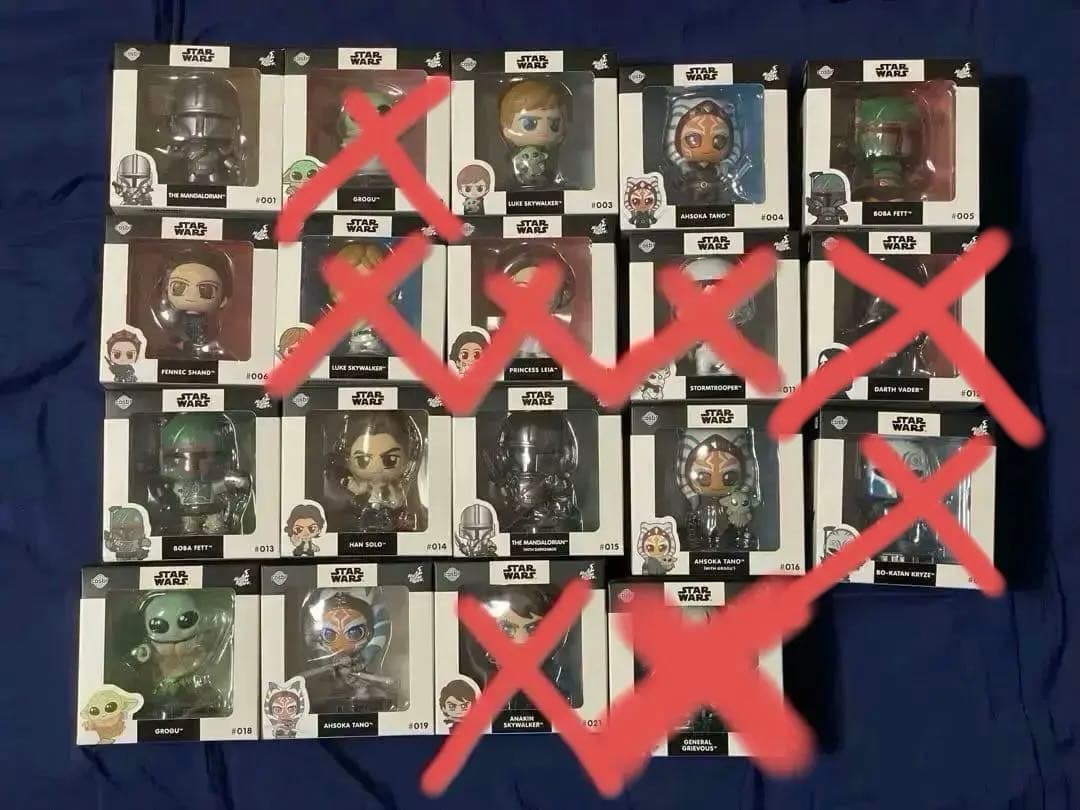 【バラ売可能】コスビ　スター・ウォーズ・コレクション　14点セット