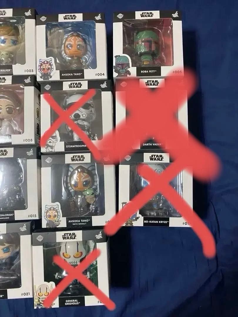 【バラ売可能】コスビ　スター・ウォーズ・コレクション　14点セット