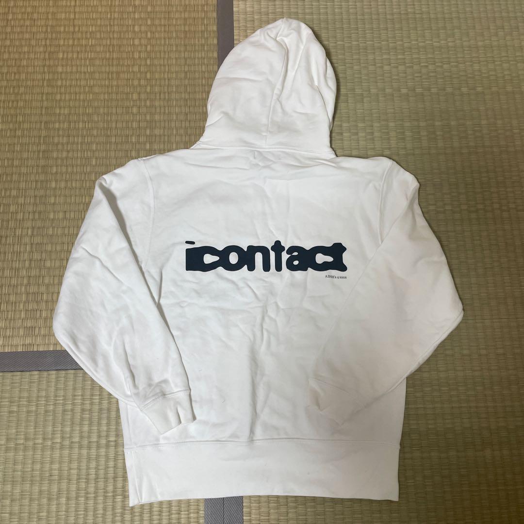 ベリーグッドマン hidex icontact 白　パーカー