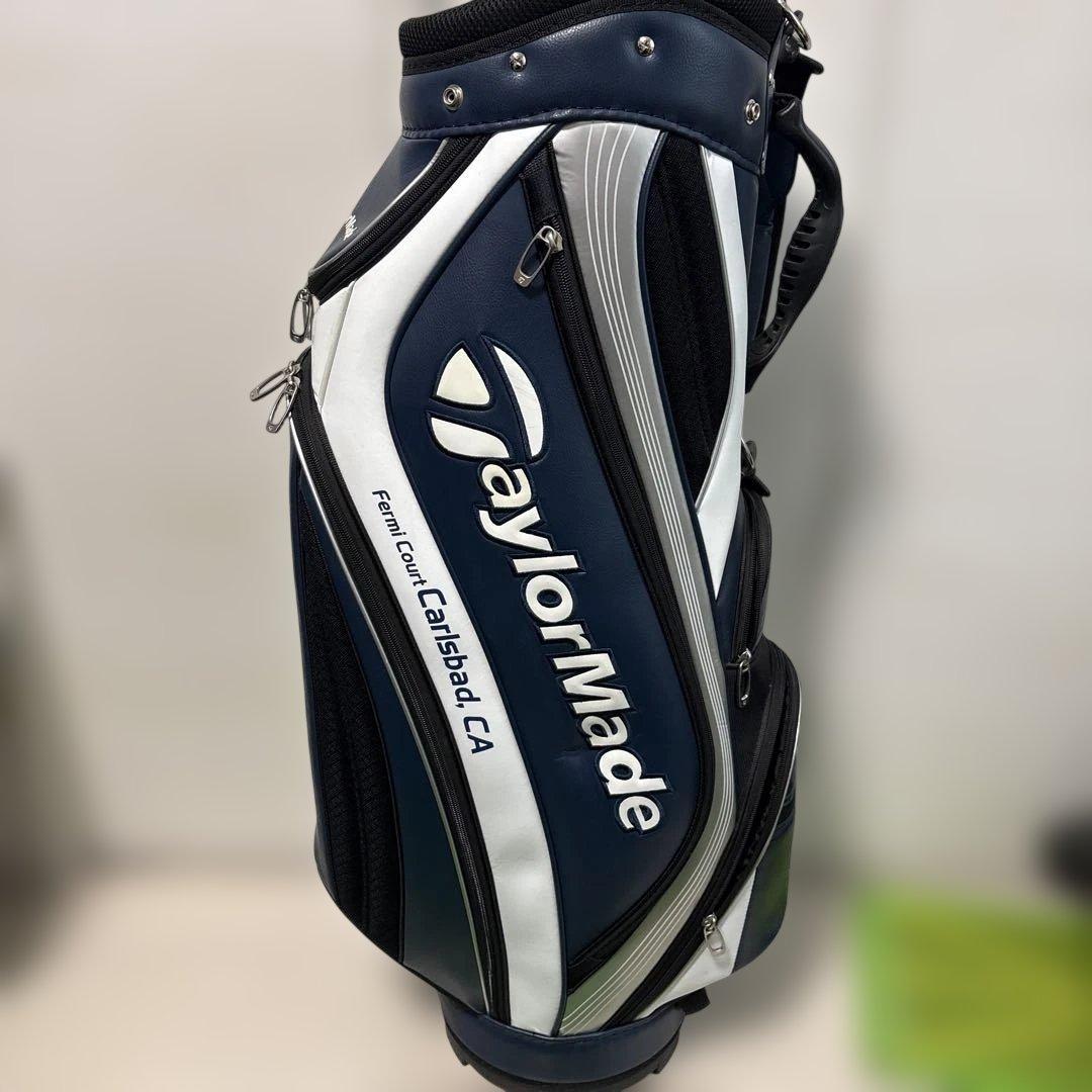 TaylorMade キャディバッグ ネイビー/ホワイト