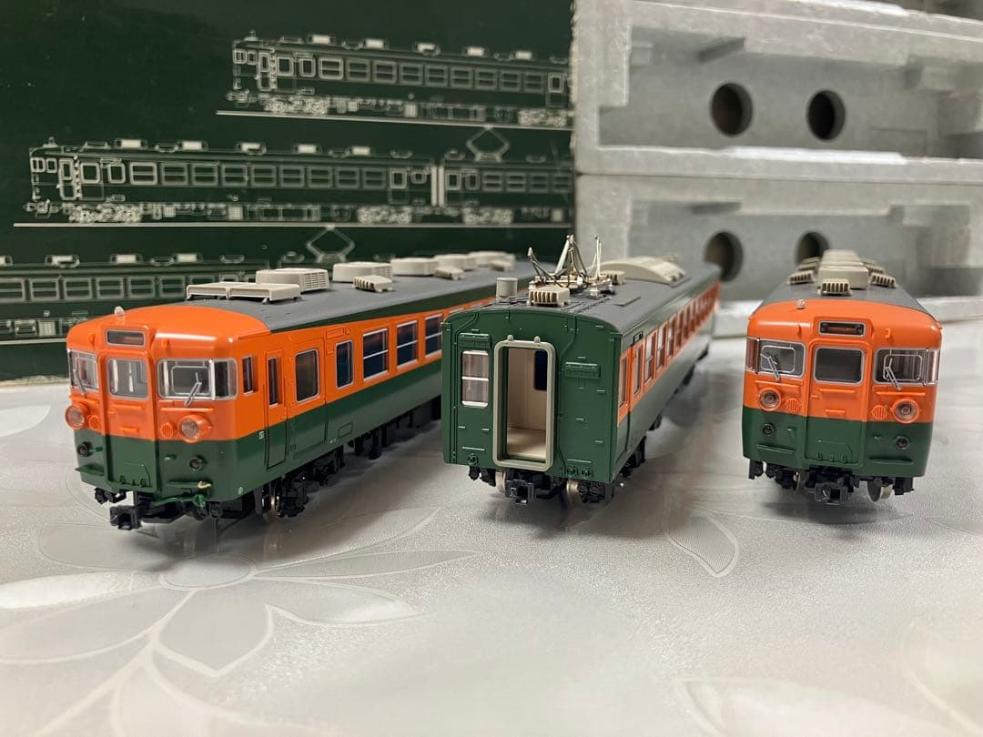 【KATO HO】165系3両基本セット 3-505 湘南色