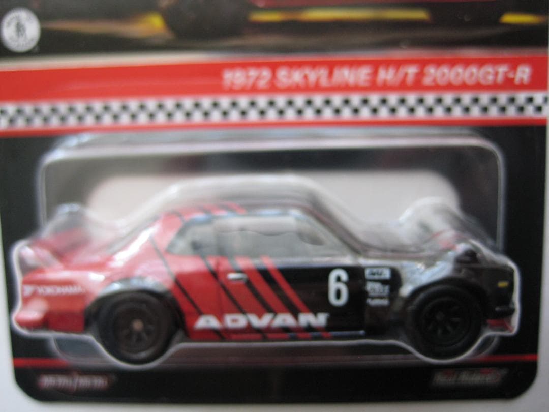ミニカー HOT WHEELS 1972 SKYLINE H/T 2000GT-R