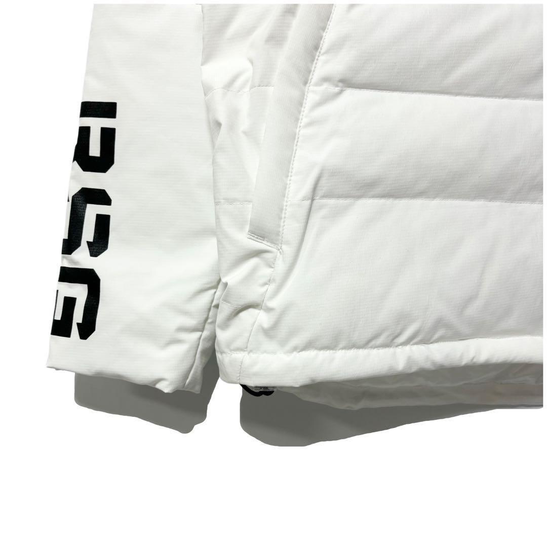 新品 ラッセルノ ゴルフ パデッド ジャケット ペイズリー ホワイト 2XL 7