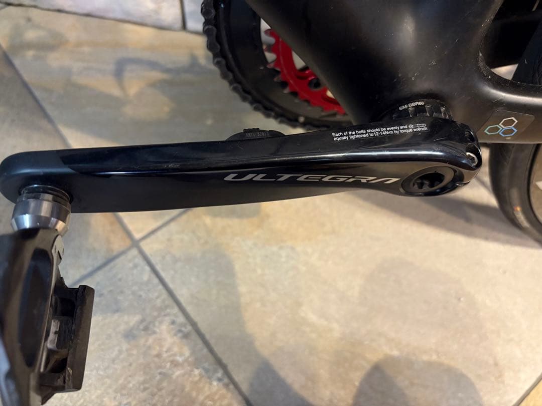TARMAC SL7 expert 56size Di2 パワーメーター