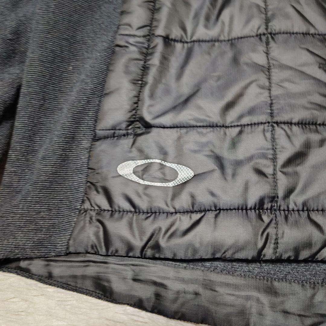 【希少】オークリー 中綿ジャケット スカル ゴルフウェア ブラック OAKLEY