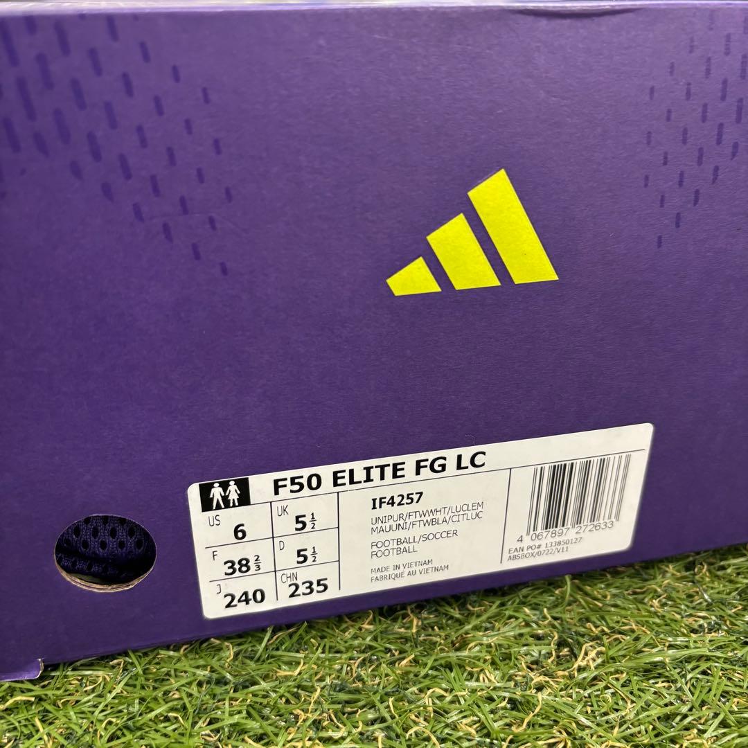 【即日発送 新品同様】adidas F50 ELITE FG LC IF4257