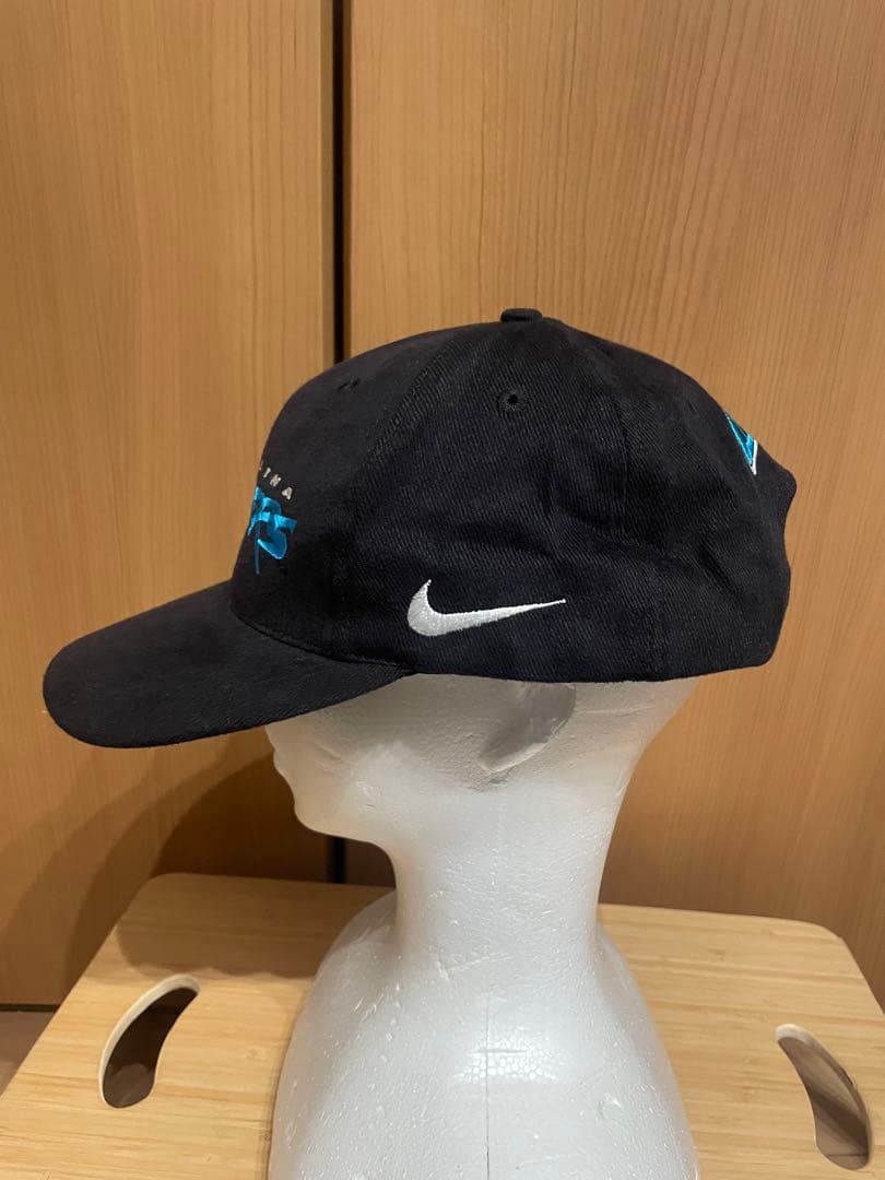 NIKE NFLPROLINEカロライナパンサーズキャップ　ビンテージ