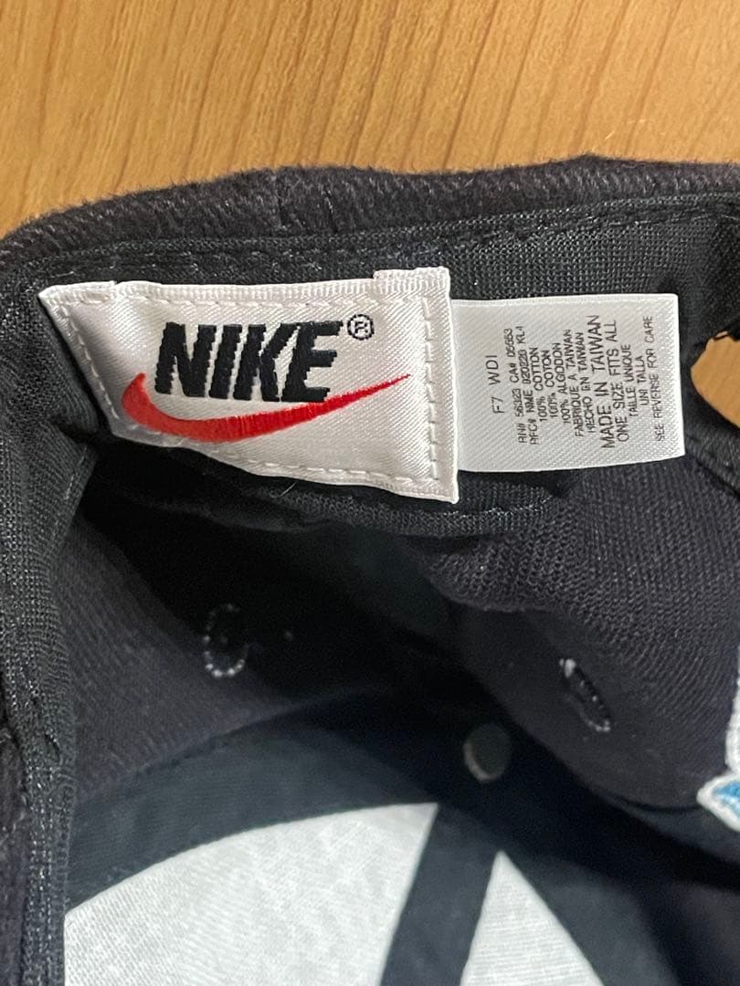 NIKE NFLPROLINEカロライナパンサーズキャップ　ビンテージ