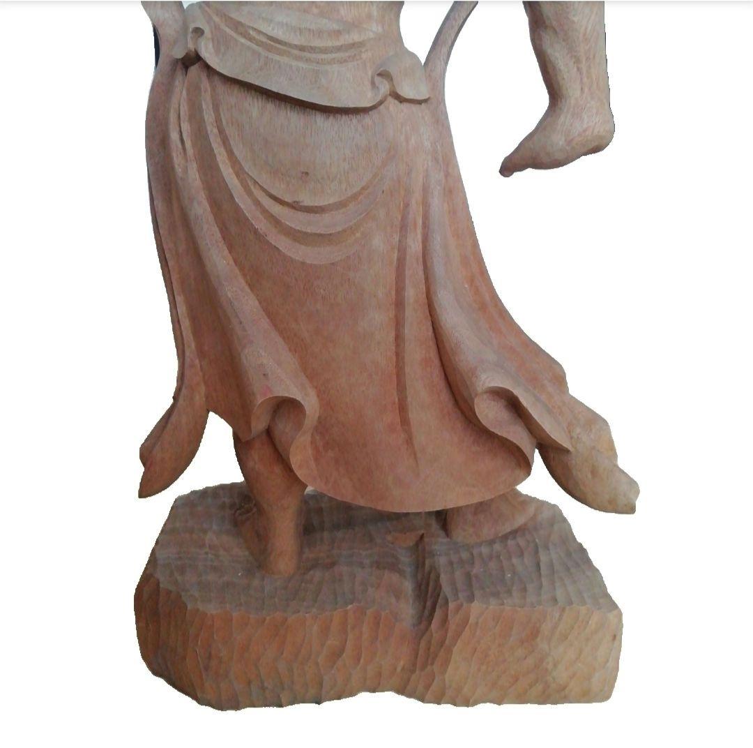 仁王像　金剛力士　阿形　吽形　木彫り