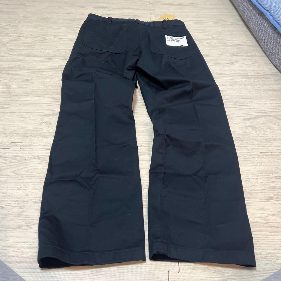 rough and swell パンツ　紺　新品　メンズ　ゴルフ　ラフアンド　L