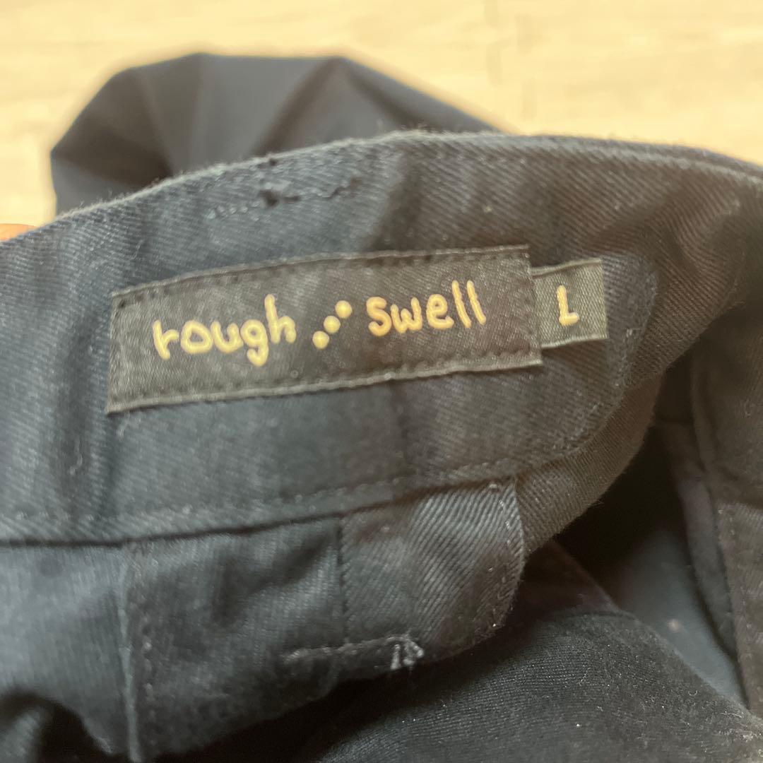 rough and swell パンツ　紺　新品　メンズ　ゴルフ　ラフアンド　L
