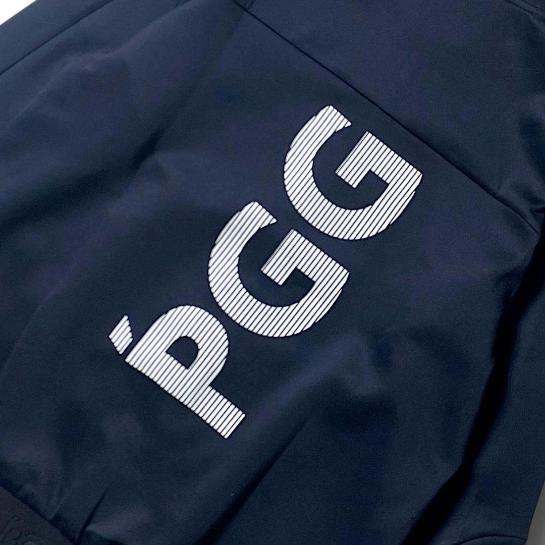 5 PGG パーリーゲイツ 定3.7万 ビッグロゴ ダンボールニット ジャケット