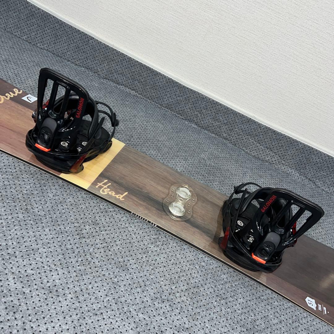 数回使用 151cm head TRUE×SALOMON PACT Mサイズ