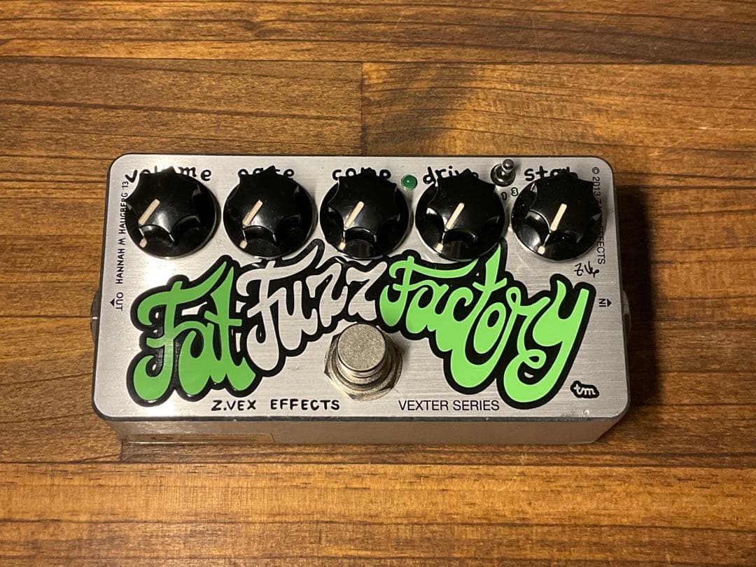 ギター Z.Vex Fat Fuzz Factory Vexter Series