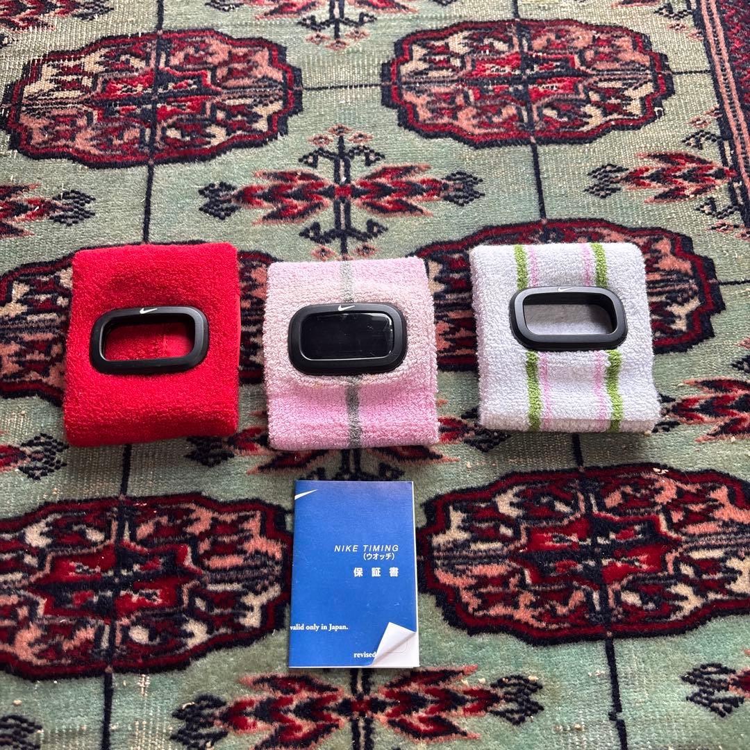 NIKE ナイキ TIMING CUFF リストバンド 腕時計 当時物