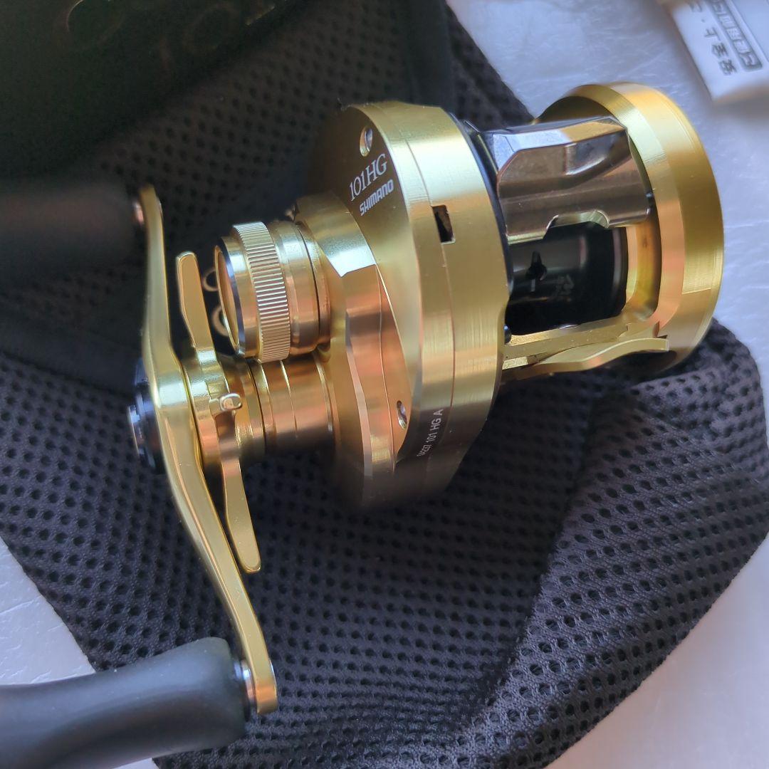 SHIMANO CALCUTTA CONQUEST 101HG　リブレハンドル付