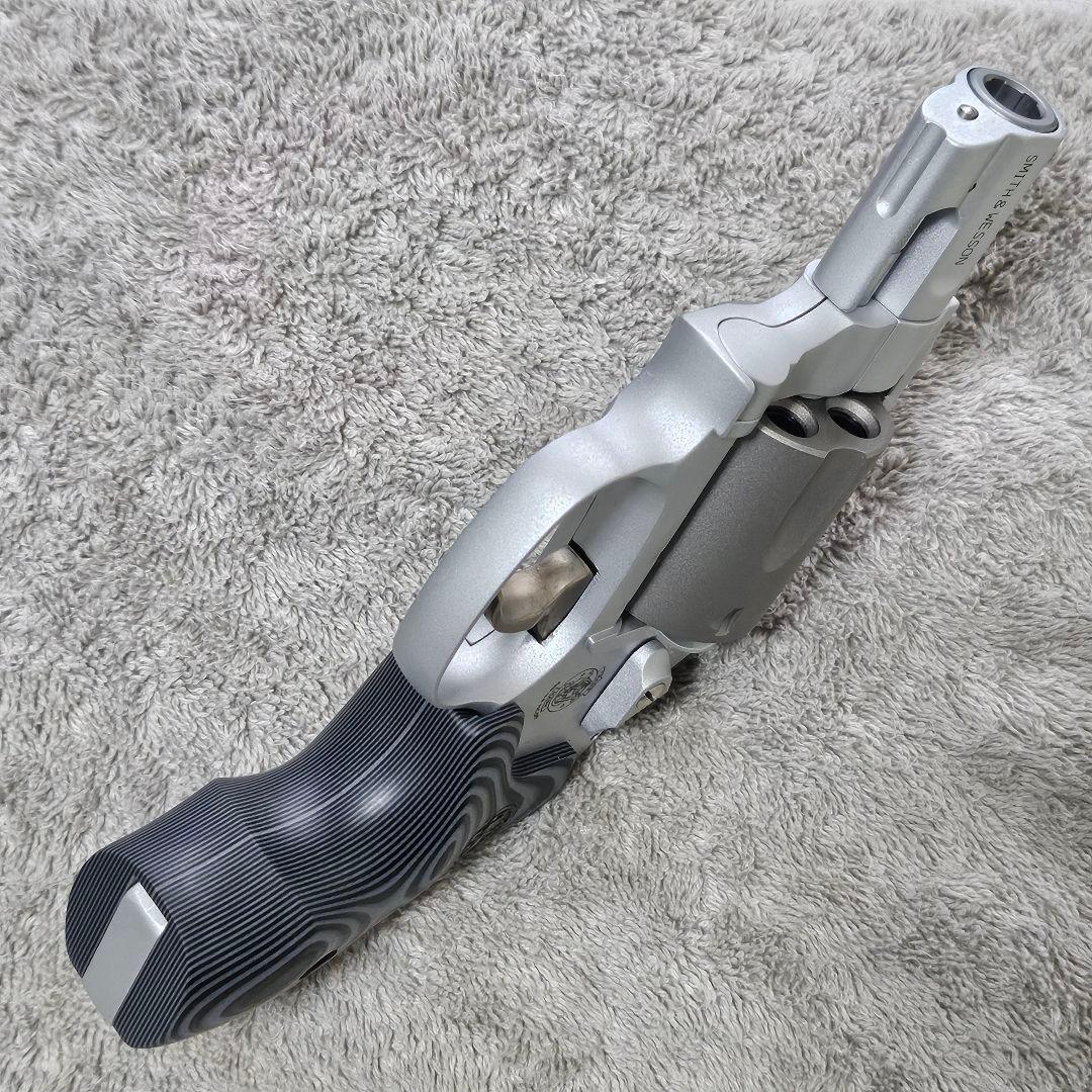 稀少☆ タナカ 純正ガスリボルバー S&W M360SC G10グリップ
