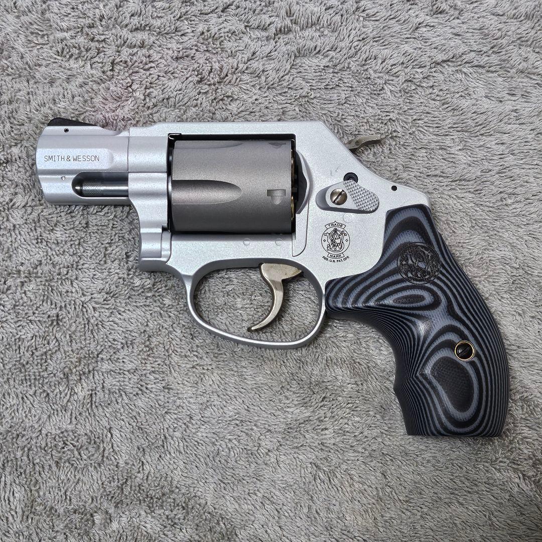 稀少☆ タナカ 純正ガスリボルバー S&W M360SC G10グリップ