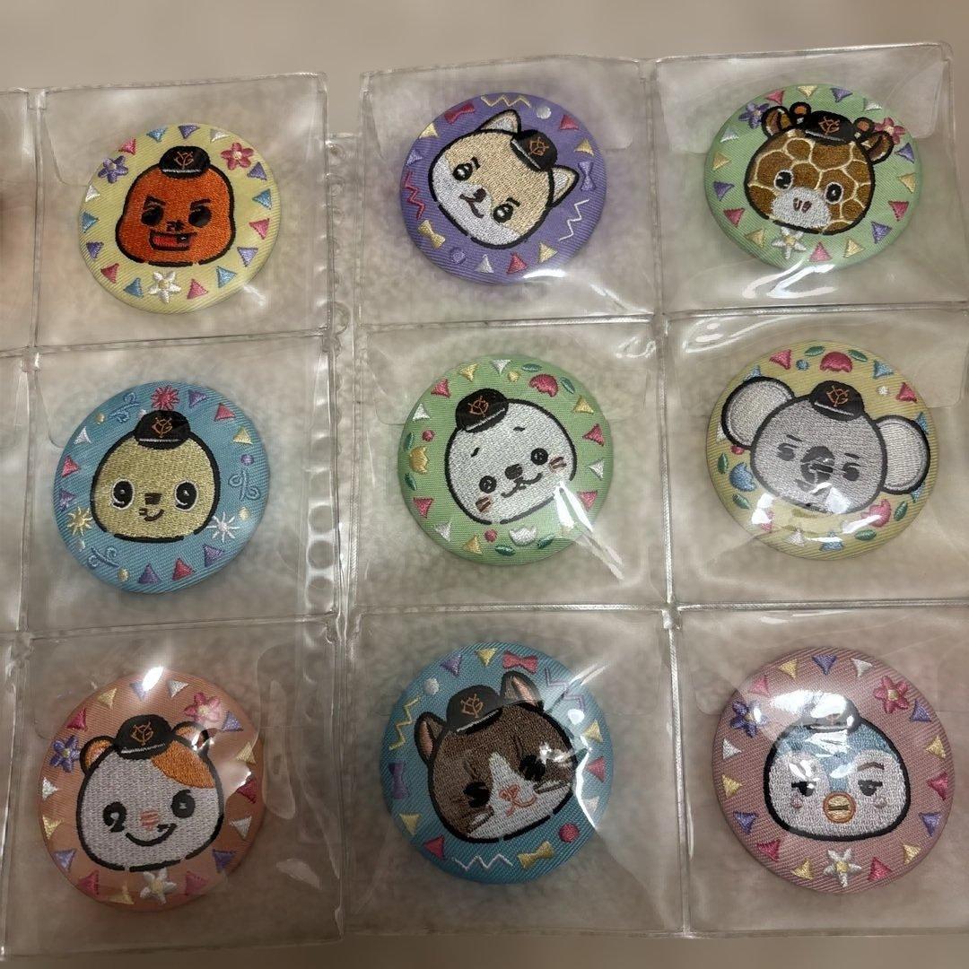 美品☆ジャイアンツ 刺繍缶バッチ2024コンプセット