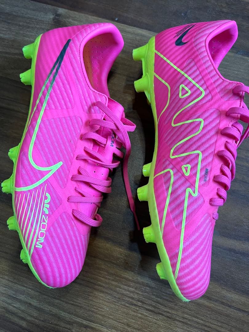 Nike Zoom サッカーシューズ US 7 ピンク