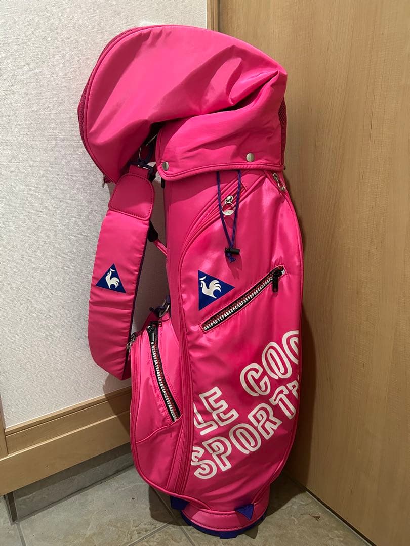 le coq sportif ゴルフバッグ ピンク
