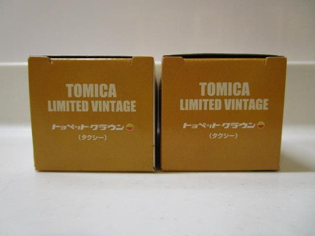 トミカLV/新品未開封/トミカショップ トヨペットクラウンタクシー2箱セット