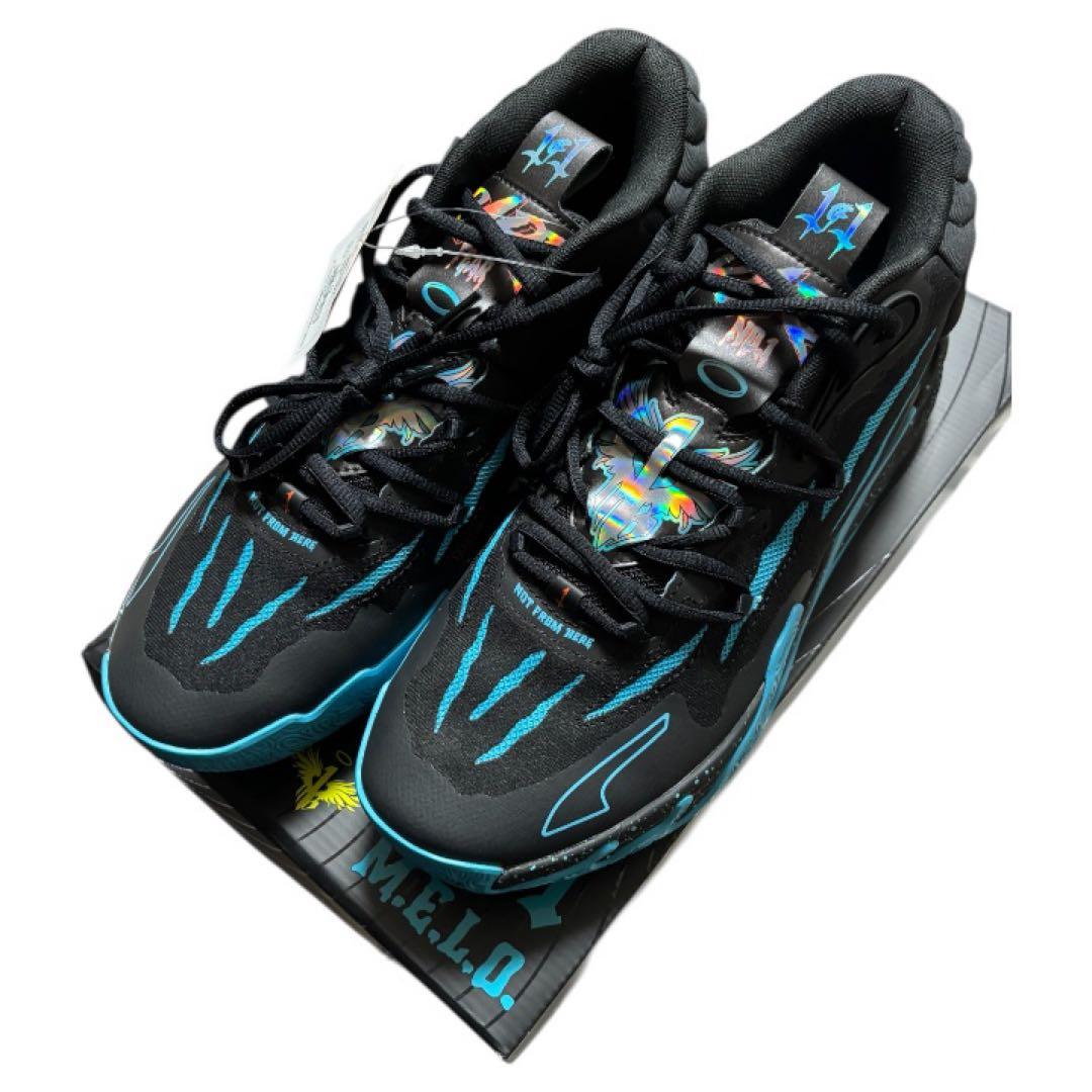 じ*ー様 Puma MB03 Blue Hive \"Puma Black ラメロ