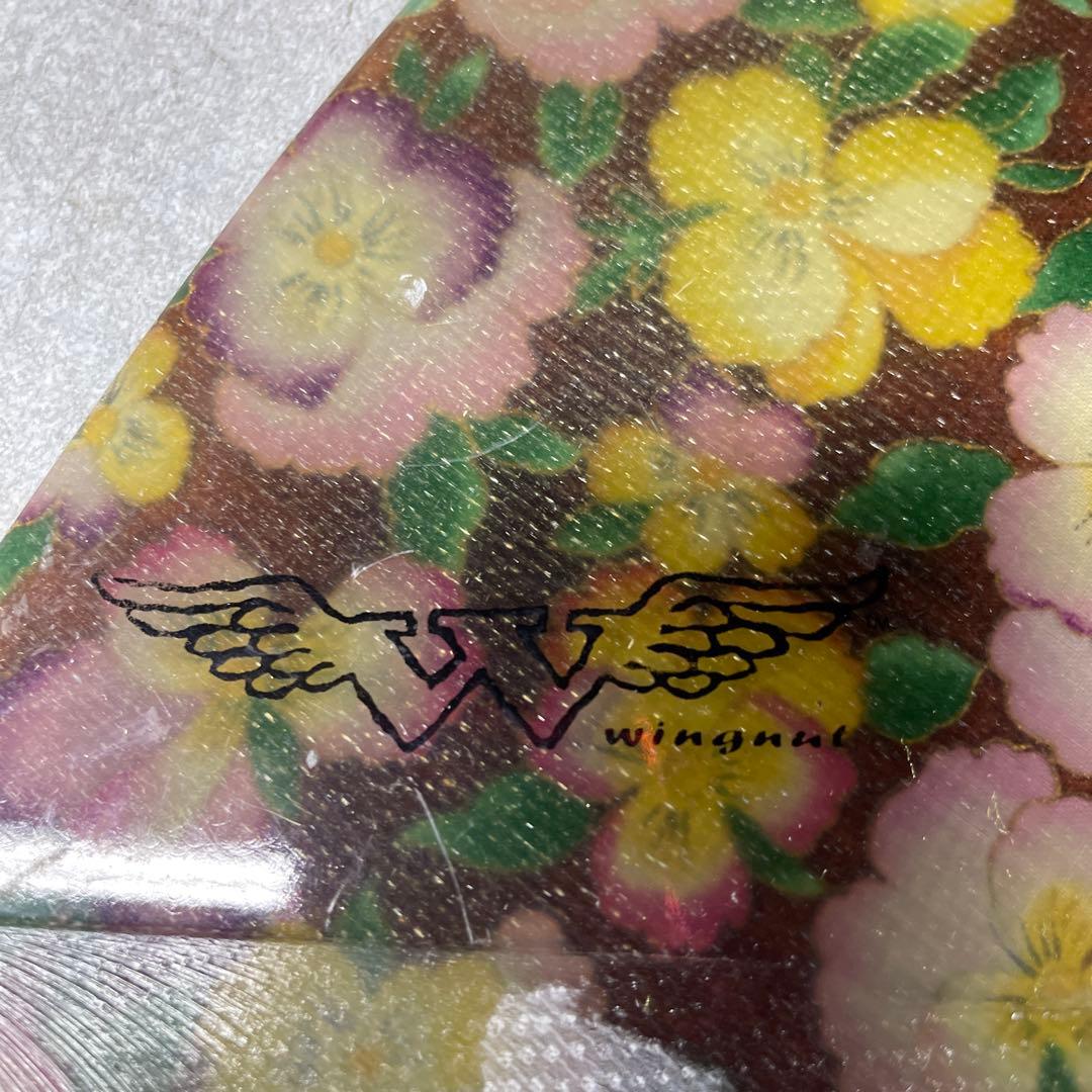 wingnut 花柄 サーフボードフィン 約23cm